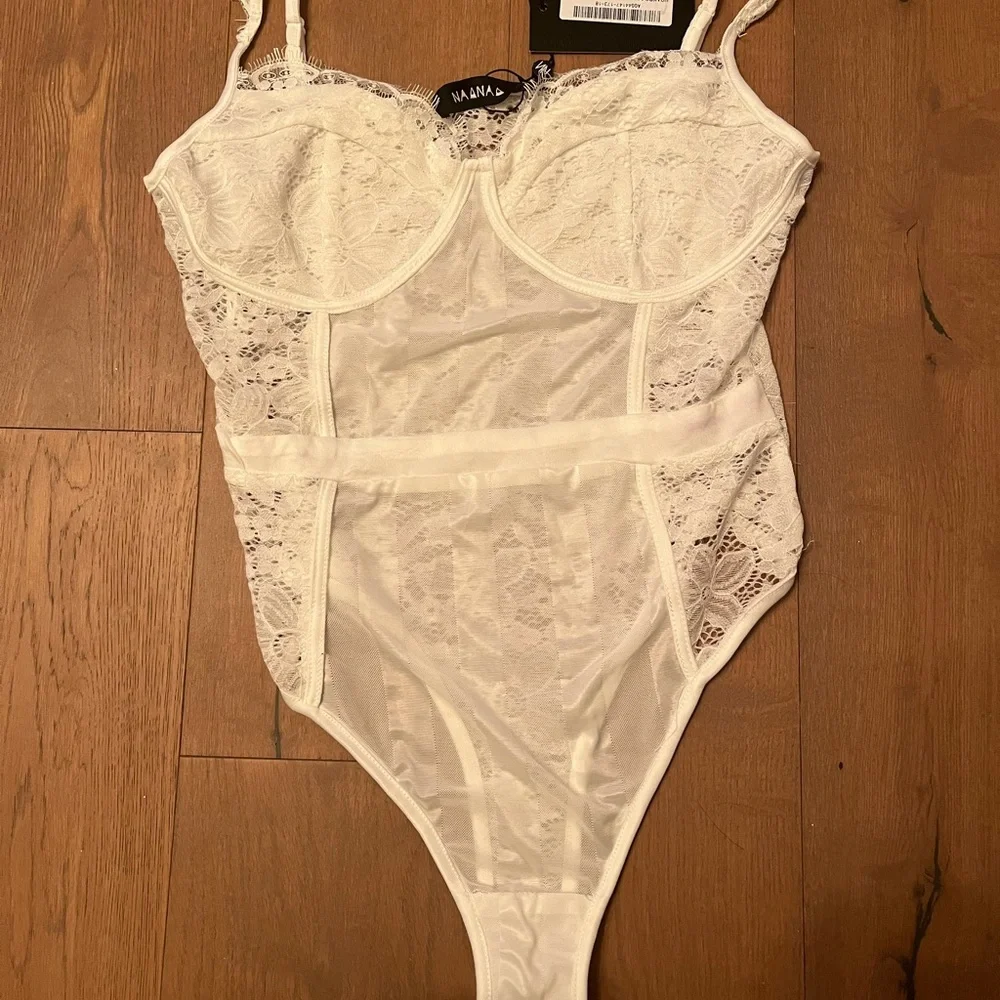 ASOS Lace Strappy Bodysuit - Picture 2 of 3